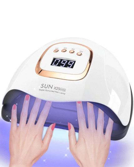 "lámpara uv led uñas, sun x25 300w"