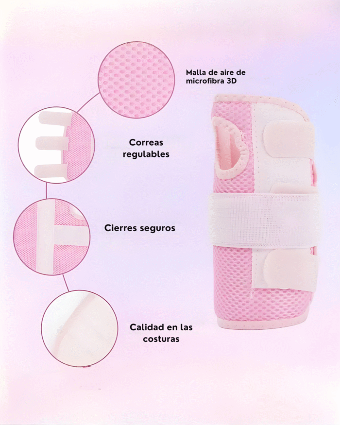 Soporte Férula de Muñeca Ajustable de Nylon Transpirable - Imagen 6