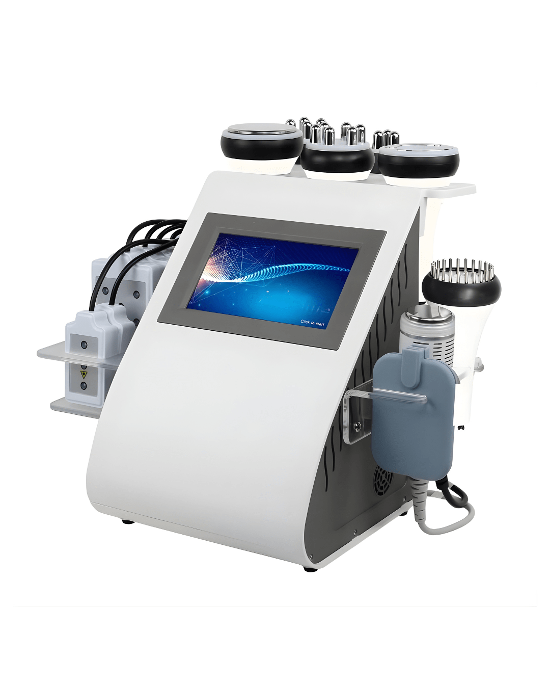 Equipo 9-en-1 Cavitación + Lipo-láser + RF + Vacuum + M