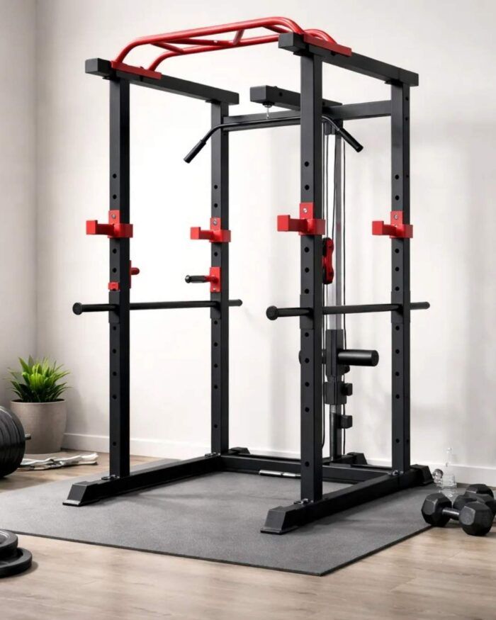 Soporte Squat Rack Multifunción Para Pesas - Crazy Fitness - Imagen 3