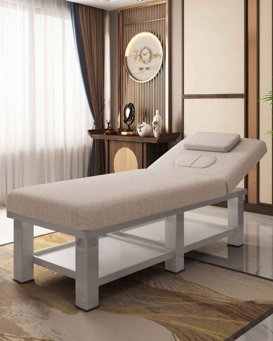 Camilla de Estética Profesional de Lujo Pestañas y Masajes