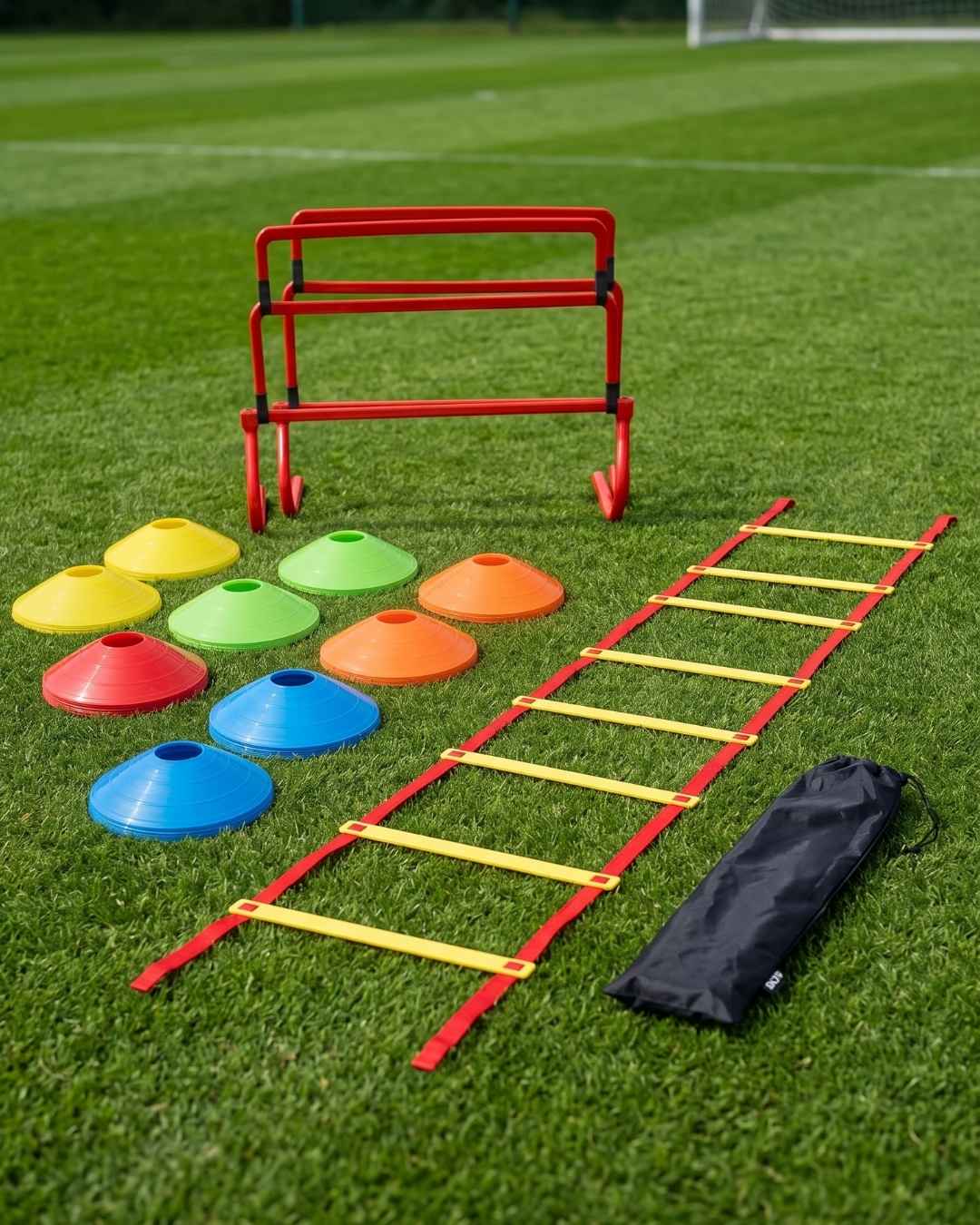 Set Entrenamiento Agilidad Escalera Vallas Platos