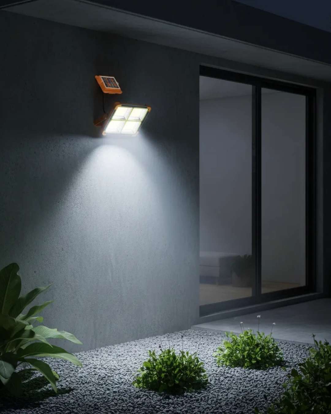 Foco Solar LED 288 Luces con Power Bank