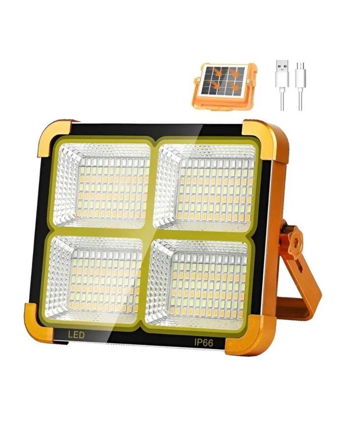Foco Solar LED 288 Luces con Power Bank - Imagen 2