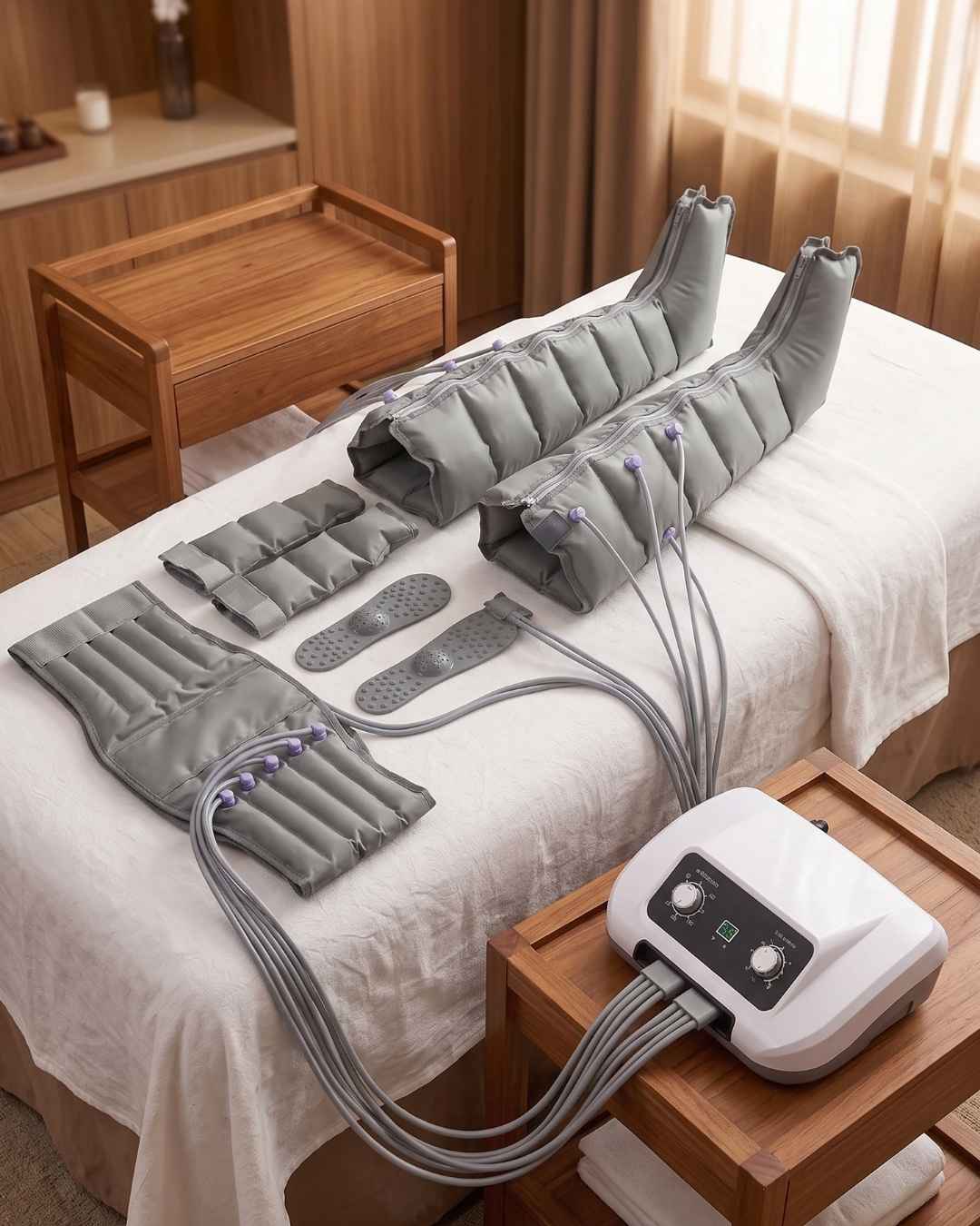 Kit Presoterapia Secuencial Botas + Abdomen + Brazos