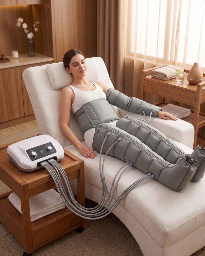 Kit Presoterapia Secuencial Botas + Abdomen + Brazos - Imagen 2