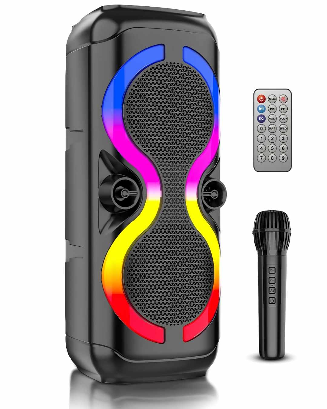 Parlante Bluetooth 8x2 Sing-E ZQS-8230W 20W Micrófono