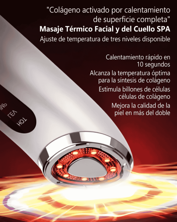 Radiofrecuencia facial EMS 4 en 1 con fototerapia - Imagen 4
