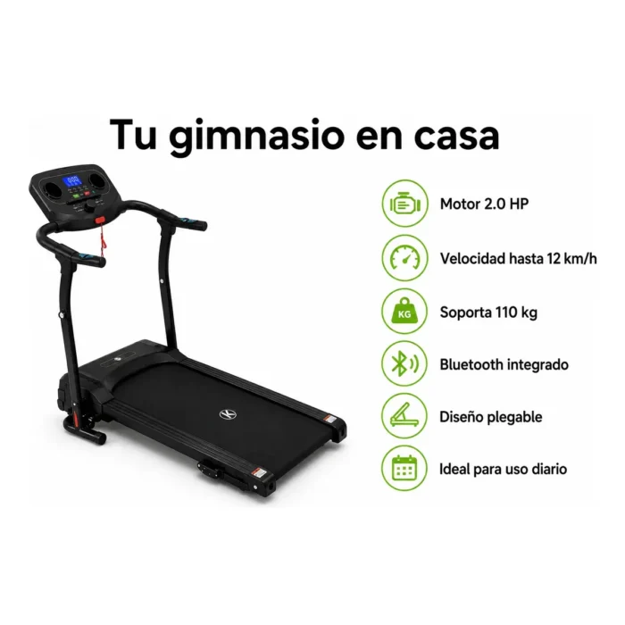 Caminador Eléctrico M2 Plegable - Cinta de Correr - Imagen 6