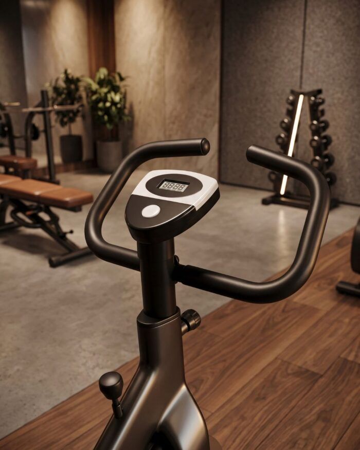 Bicicleta Ergométrica Plegable para Casa hasta 120 kg - Imagen 2