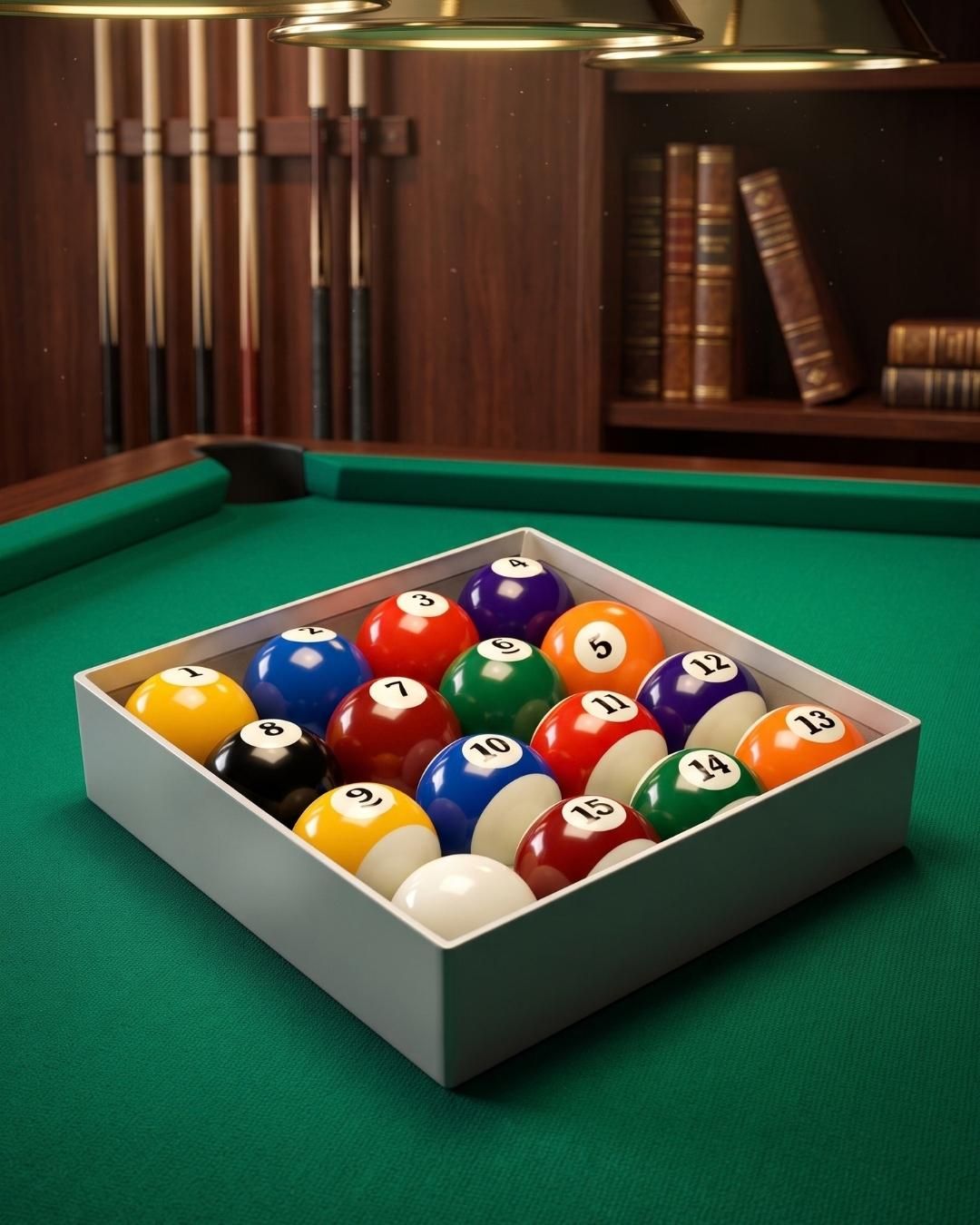 Juego de bolas de pool para billar de 5,7 cm