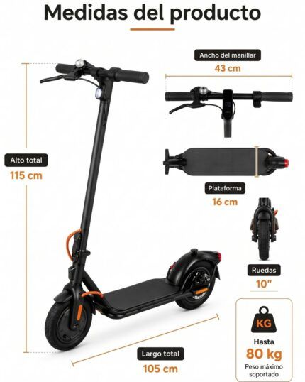 Scooter eléctrico de 350W
