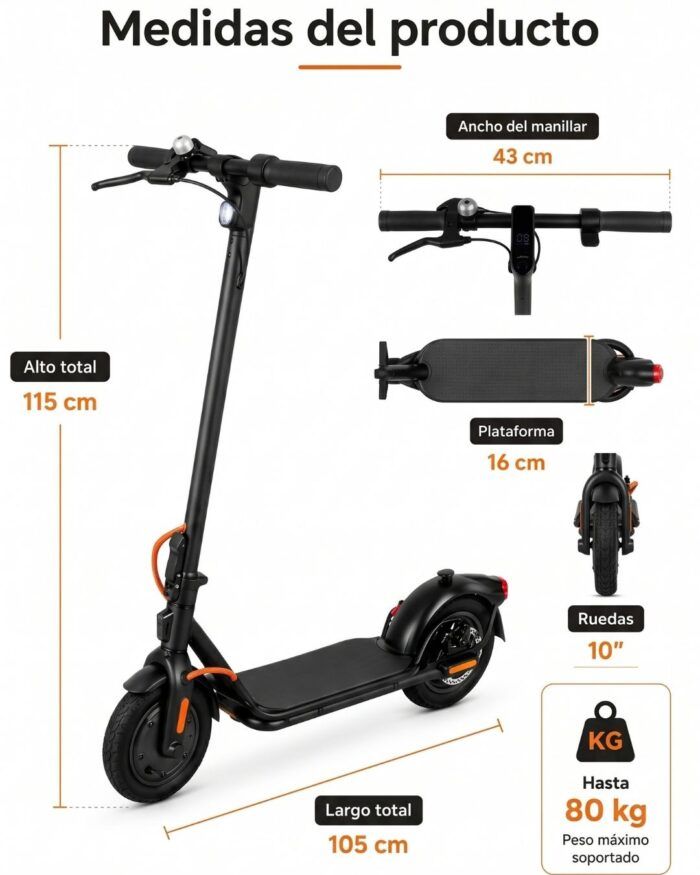 Scooter eléctrico de 350W