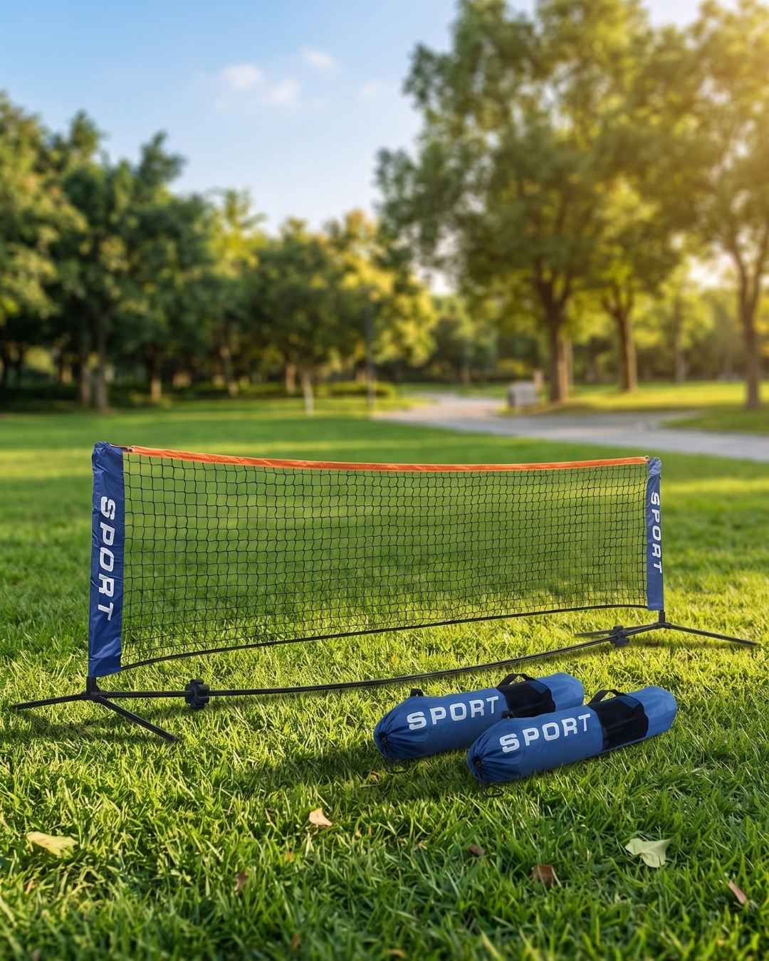 Set de fútbol tenis con bolso armado