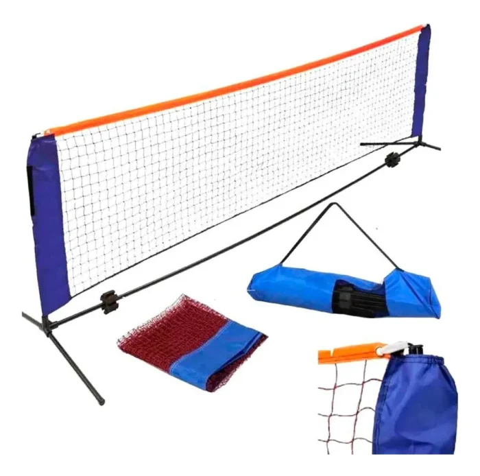 Red de fútbol tenis portátil de 2 m