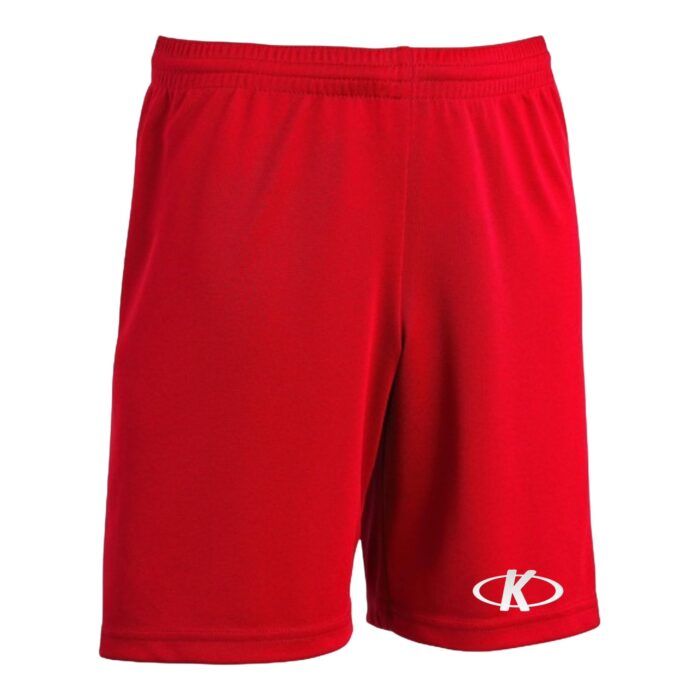 Short de entrenamiento rojo