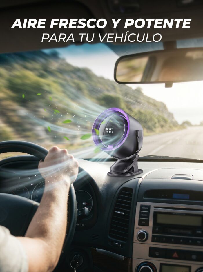 Modos del ventilador portátil