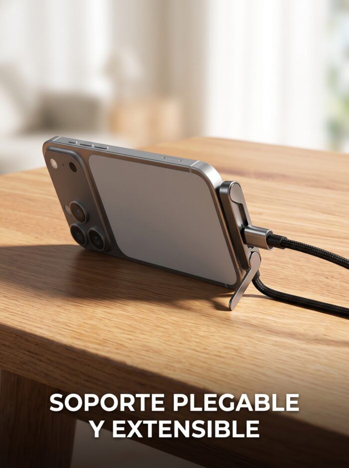 Soporte plegable y extensible
