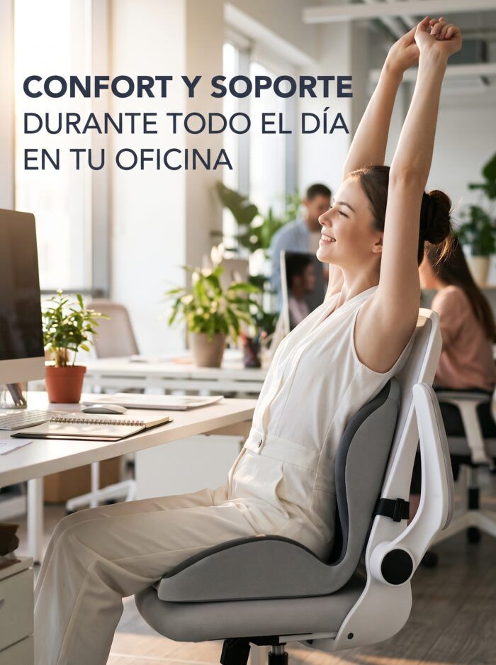 Medidas del respaldo ergonómico