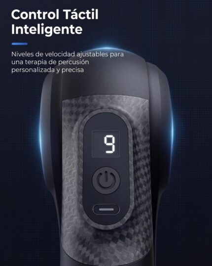 Control táctil con pantalla de velocidad