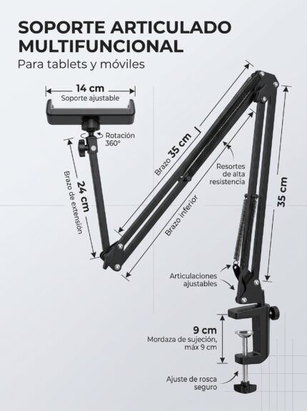 Equipo negro con mordaza sosteniendo una pantalla junto a la ventana