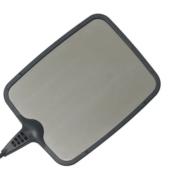 Placa de retorno metálica con cable